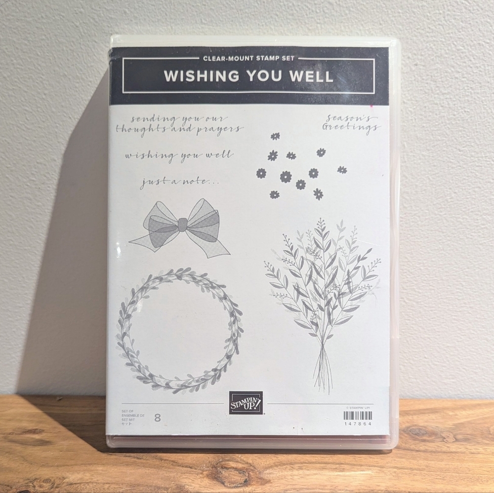 Stampin’ Up! Wishing You Well Clear-Mount Stamp Set